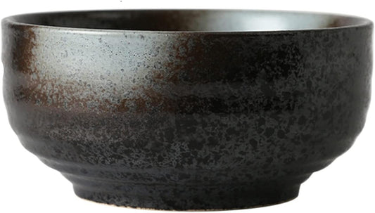 Tableware, Udon, Soba, Ramen Bowl, Large Household Bowl, Noodle Soup Bowl, Instant Noodle Bowl, Restaurant, Ramen, Commercial Use, (Color: Black, Size: One Size)