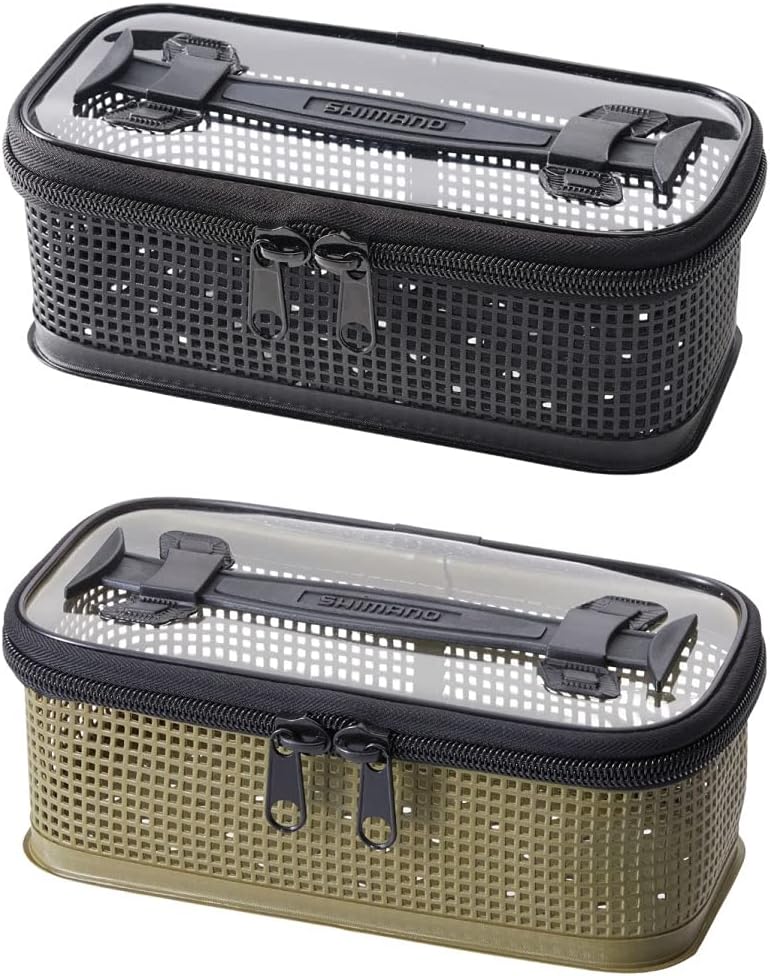 Shimano BK-098U System Mesh Case Khaki M, Khaki