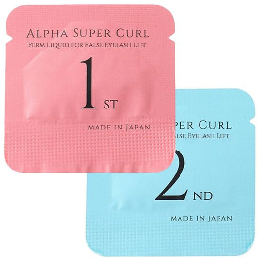 5 Minutes Made in Japan! Eyelash Perm Liquid Oxidized Pouch Type (1 Set)