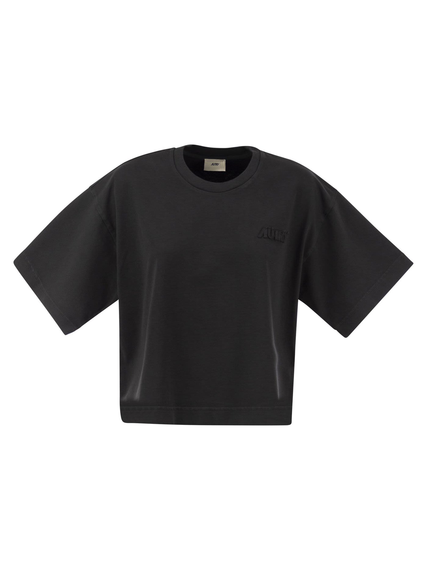 ロゴ付きのAutry Boxy Tシャツ - Image 1