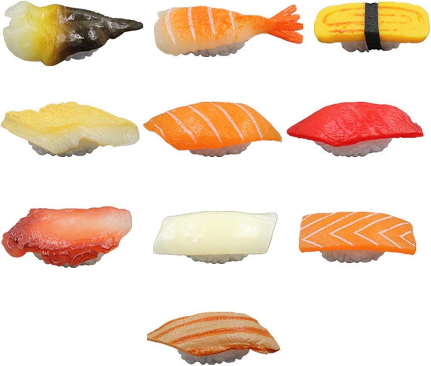 TOMMYFIELD Food Sample Kit Fake Sushi Sample Sample Sample Sushi Nigiri Set (A) [Parallel Import]
