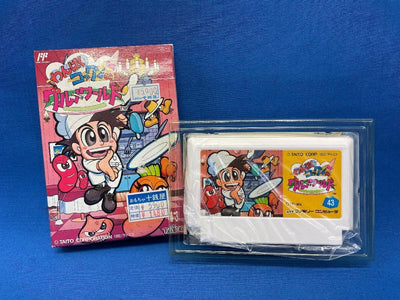 ・珍品 わんぱくコックン のグルメワールド ファミコンソフト FC 1992年 ゲーム ソフト