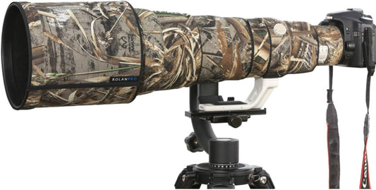 ROLANPRO Waterproof Lens Camouflage Coat for Canon EF 600mm F/4 L IS II USM Camouflage Rain Cover Lens Protective Sleeve - #9