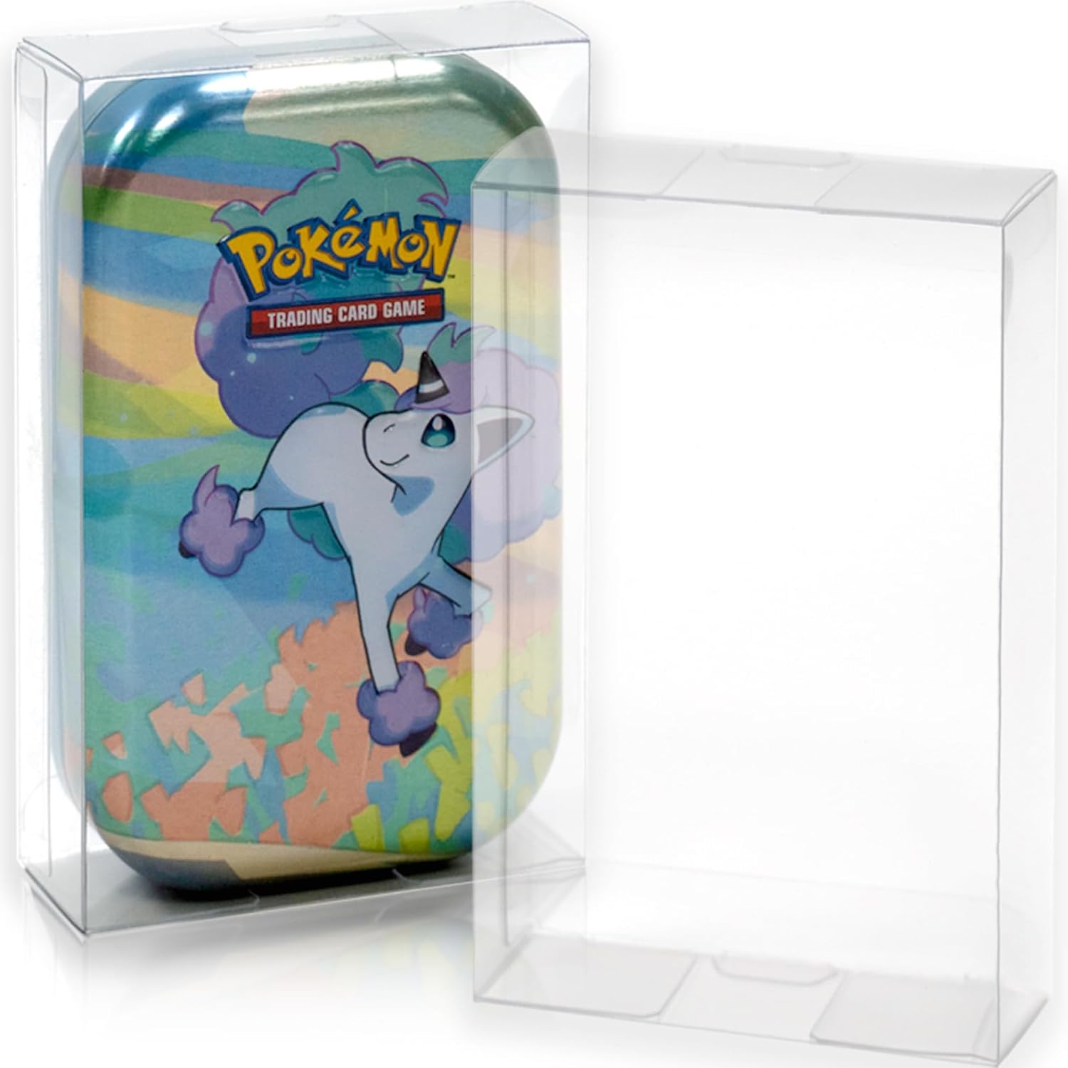 Boxx Guardian for Pokémon Cards BOX Loader UV Protection Domestically Manufactured Collection Transparent Storage Case (Mini Tins - Mini Tin Cans, [1 piece])
