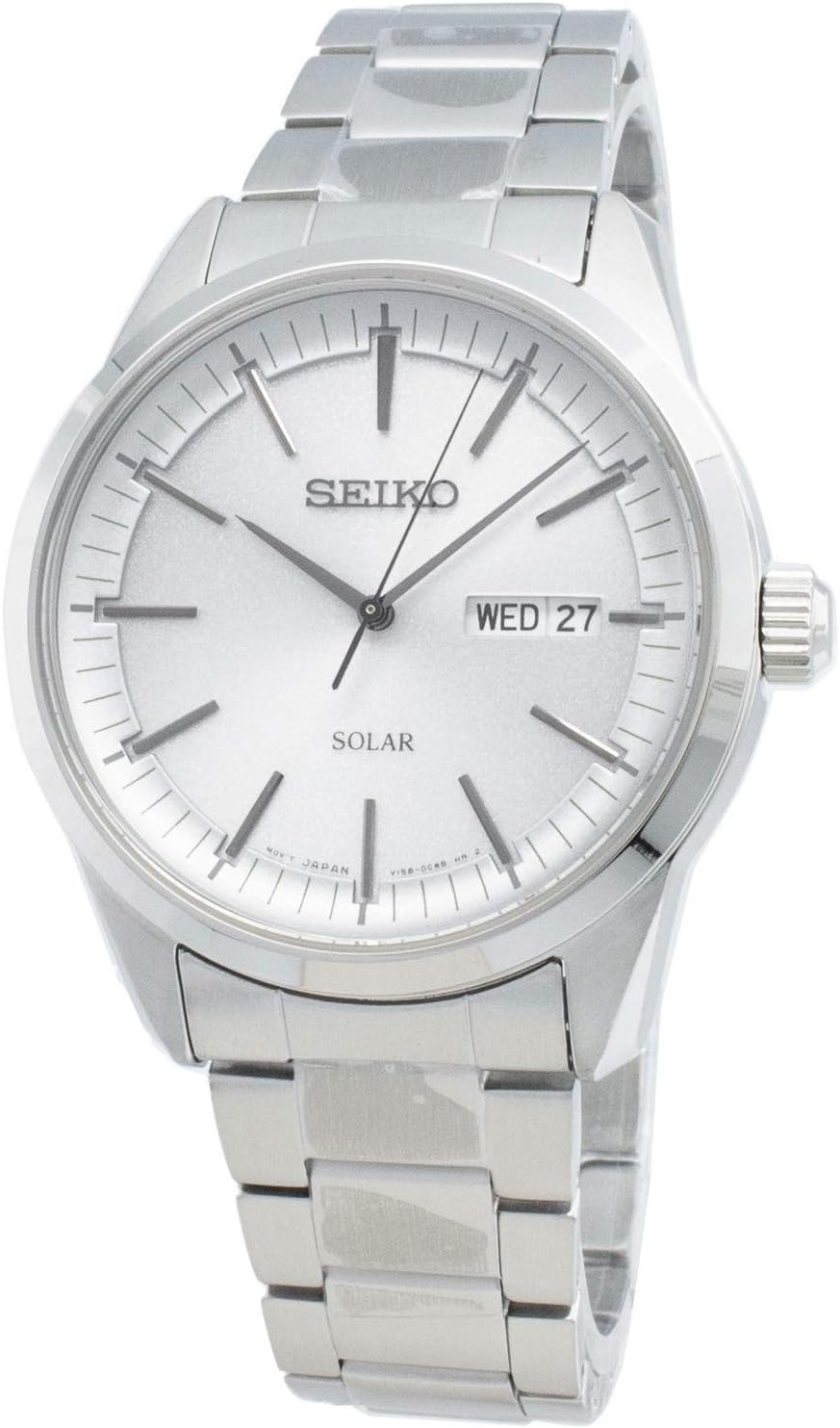 Seiko SNE523P1 Solar Watch, Men's, Parallel Import, Bracelet Type