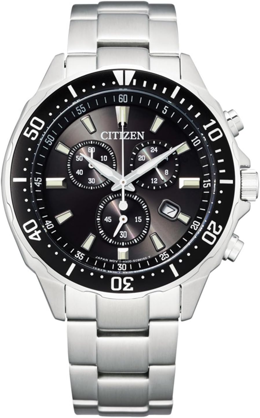 CITIZEN watch ALTERNA Alterna Eco-Drive eco-drive chronograph divers designs VO10-6771F mens watch