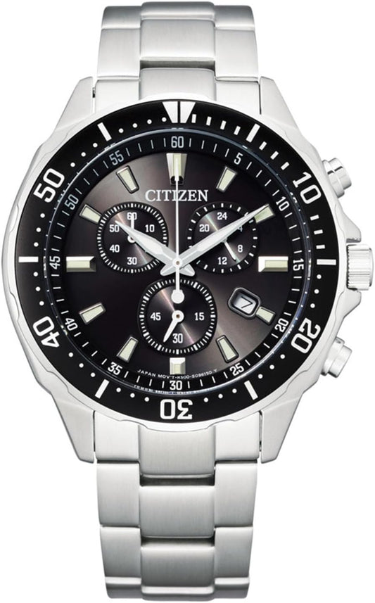 CITIZEN watch ALTERNA Alterna Eco-Drive eco-drive chronograph divers designs VO10-6771F mens watch