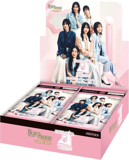 Sakurazaka46 x Build Divide -Bright- Trading Card Game Box