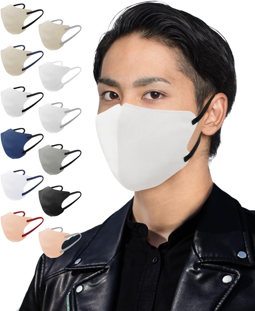 TJ TRAD JAPAN Motorcycle Face Mask, Large, Made in Japan, Non-woven Fabric