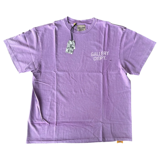 GALLERY DEPT. 'VINTAGE LOGO' PURPLE TEE