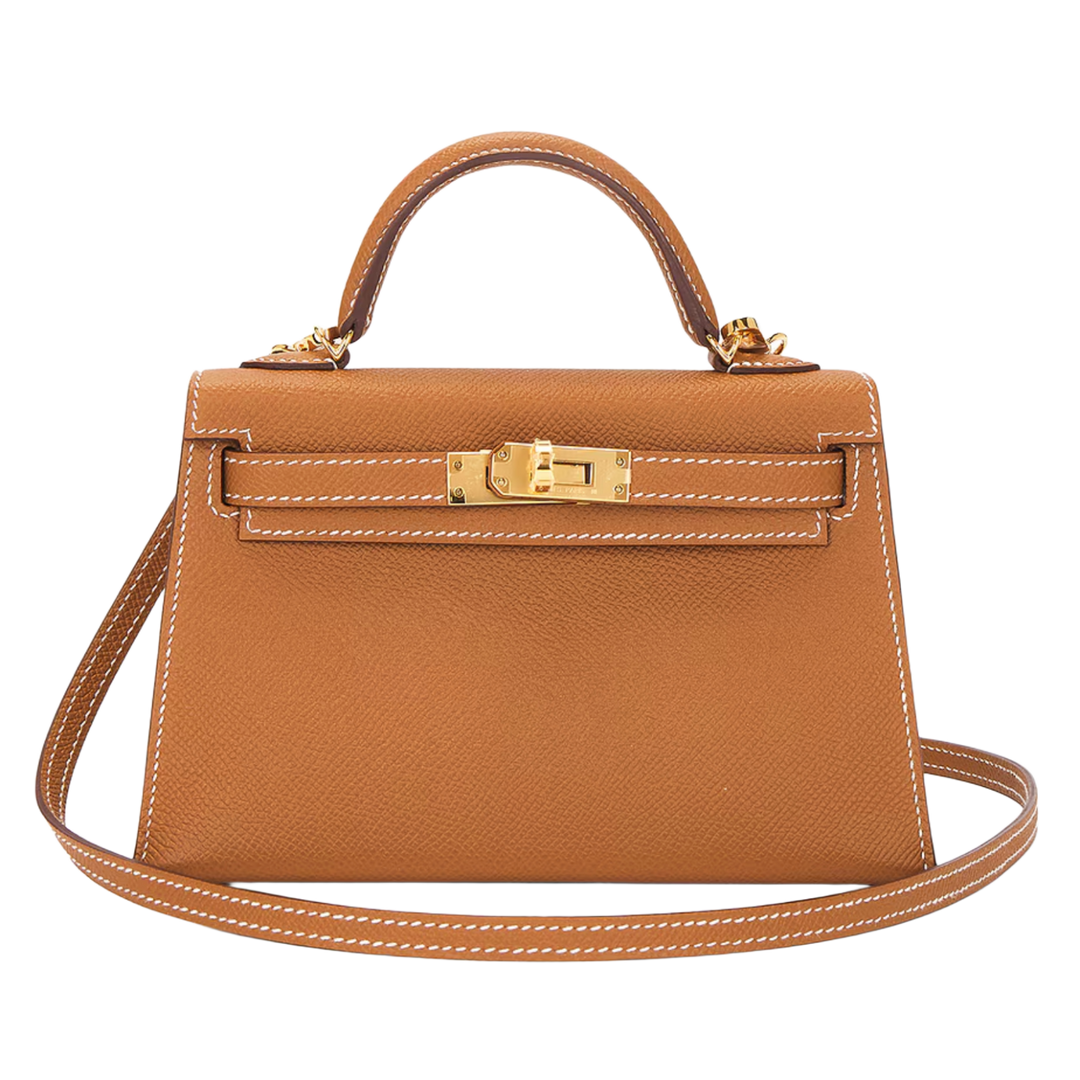 HERMÈS 'GOLD' GOLD HARDWARE MINI KELLY 20