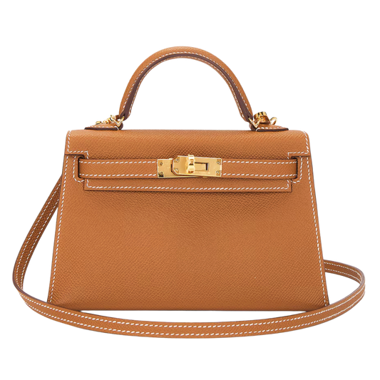 HERMÈS 'GOLD' GOLD HARDWARE MINI KELLY 20