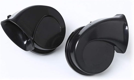 Car Horn, 12 V, Waterproof, Universal, 110 db, Treble/Bass Set of 2