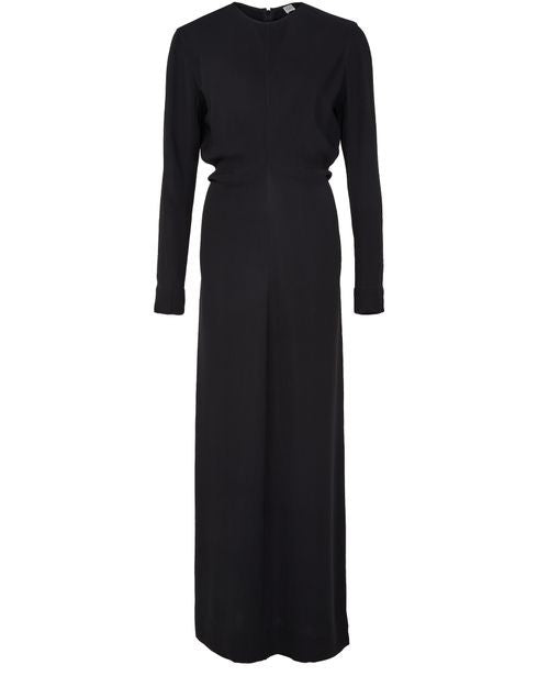 TOTEME Long sleeve dress in viscose - Image 1