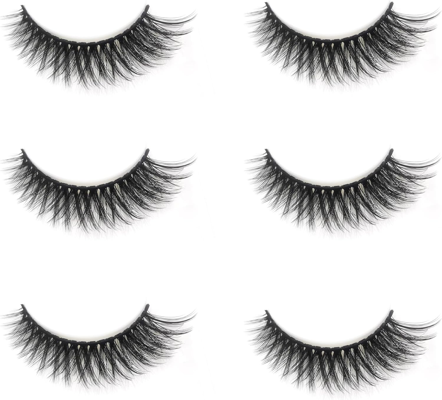 tm15 Mink 5D 5 Layers False Eyelashes Set of 3
