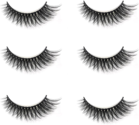 tm15 Mink 5D 5 Layers False Eyelashes Set of 3
