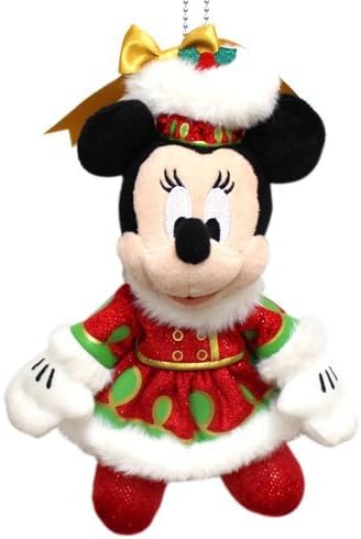 ミニーマウス ぬいぐるみバッジ 2015 ドリームライツ クリスマス限定バージョン【東京ディズニーランド限定】
