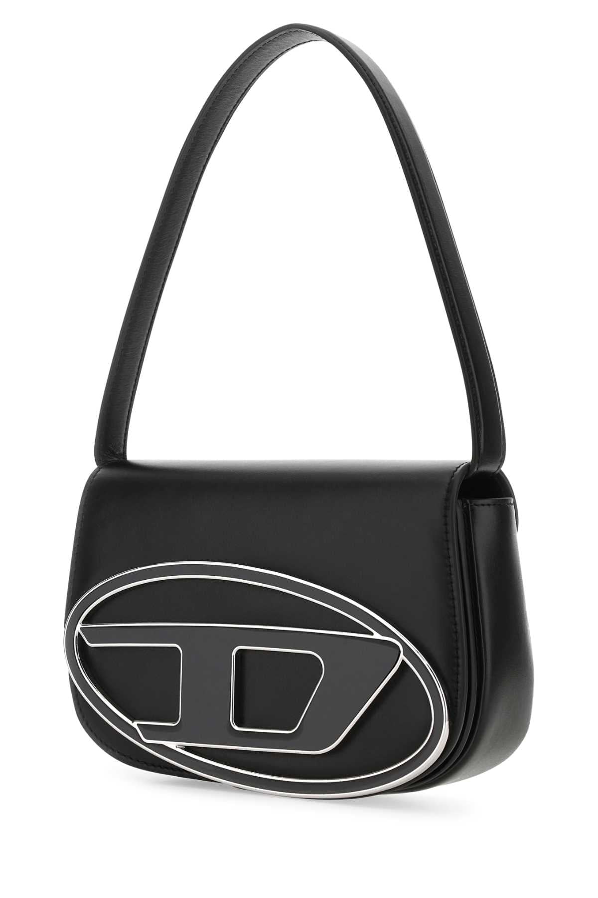 Diesel ディーゼルブラックレザー1博士ショルダーバッグ - Image 1