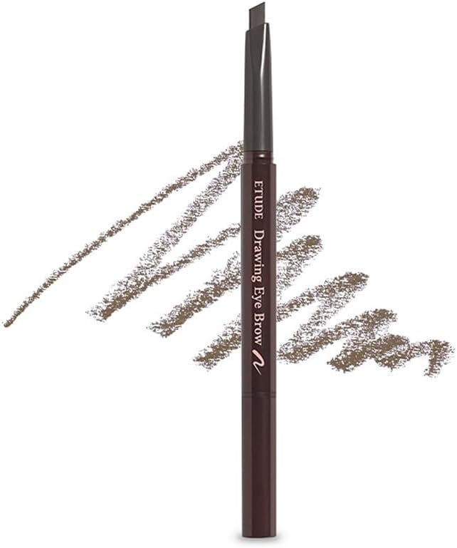 Etude Official Drawing Eyebrow Pencil, Gray Brown, 1 ct