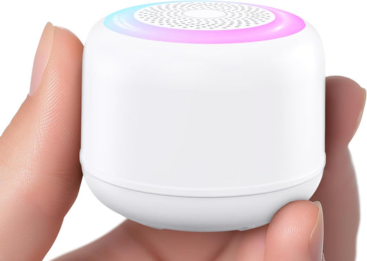 Glowing RGB Light & 2026 Industry's First Low Battery Alert: Bluetooth Speaker, Waterproof, Wireless Speaker, Small, 360° Surround, Bath, HIFI Sound Quality, Call Mic, Hands-Free, IPX6, 12 Hours