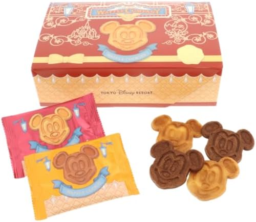 【Tokyo Disney Resort Exclusive】Mickey Mouse Waffle Cookie TDR Sweets Souvenir Disney Goods Present (1 piece, 1 piece)
