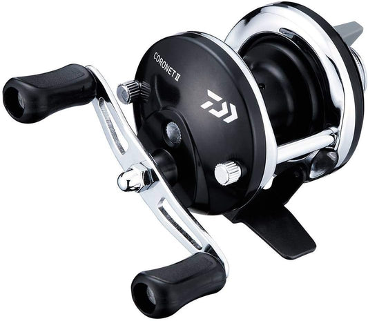 DAIWA Fishing Fishing Reel Coronet II Red/Yellow/Orange/Black