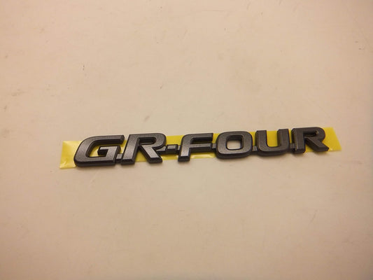 Toyota GR Yaris GXPA16 Rear GR-FOUR Black