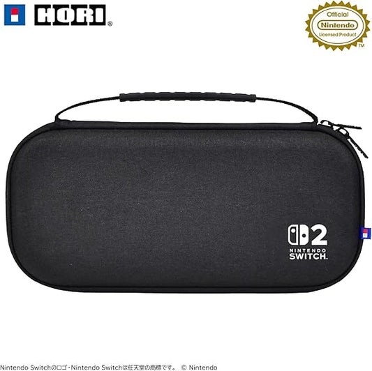 【任天堂ライセンス商品】スリムハードポーチ プラス for Nintendo Switch™ 2 ブラック【Switch2専用】
