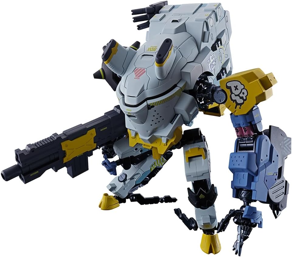 Chogokin SYNDUALITY Daisy Ogre, Approx. 5.9 inches (150 mm), ABS & PVC & Die Cast Pre-painted Action Figure