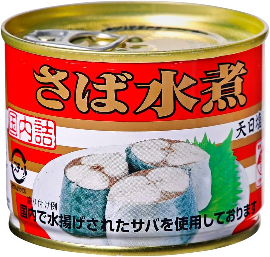 Kyokuyo Boiled Mackerel, 6.7 oz (190 g) x 24 Packs