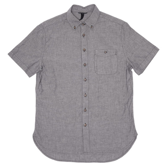 CHROME HEARTS 'GREY STERLING SILVER' BUTTON UP SHIRT