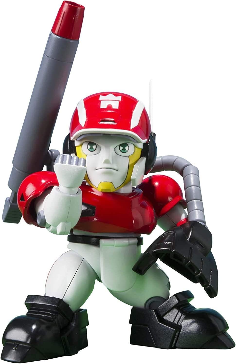 Tamashi Nations Chogokin Shippuki! Iron Leager Magnum Ace Approx. 3.1 inches (80 mm) Die-Cast ABS & PVC Pre-Painted Action Figure