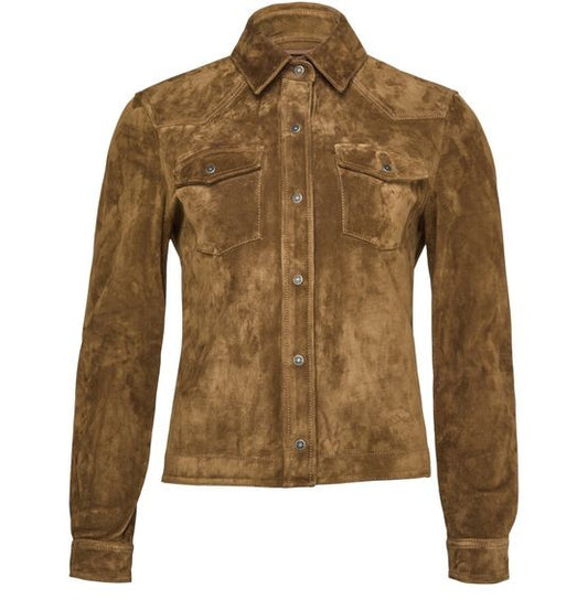 TOM FORD カシミア・スエード製 ウエスタンシャツ - Image 1