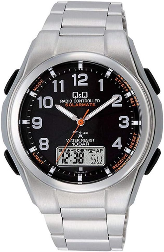 Citizen MD02-205 Radio Solar Men's Watch, Silver
