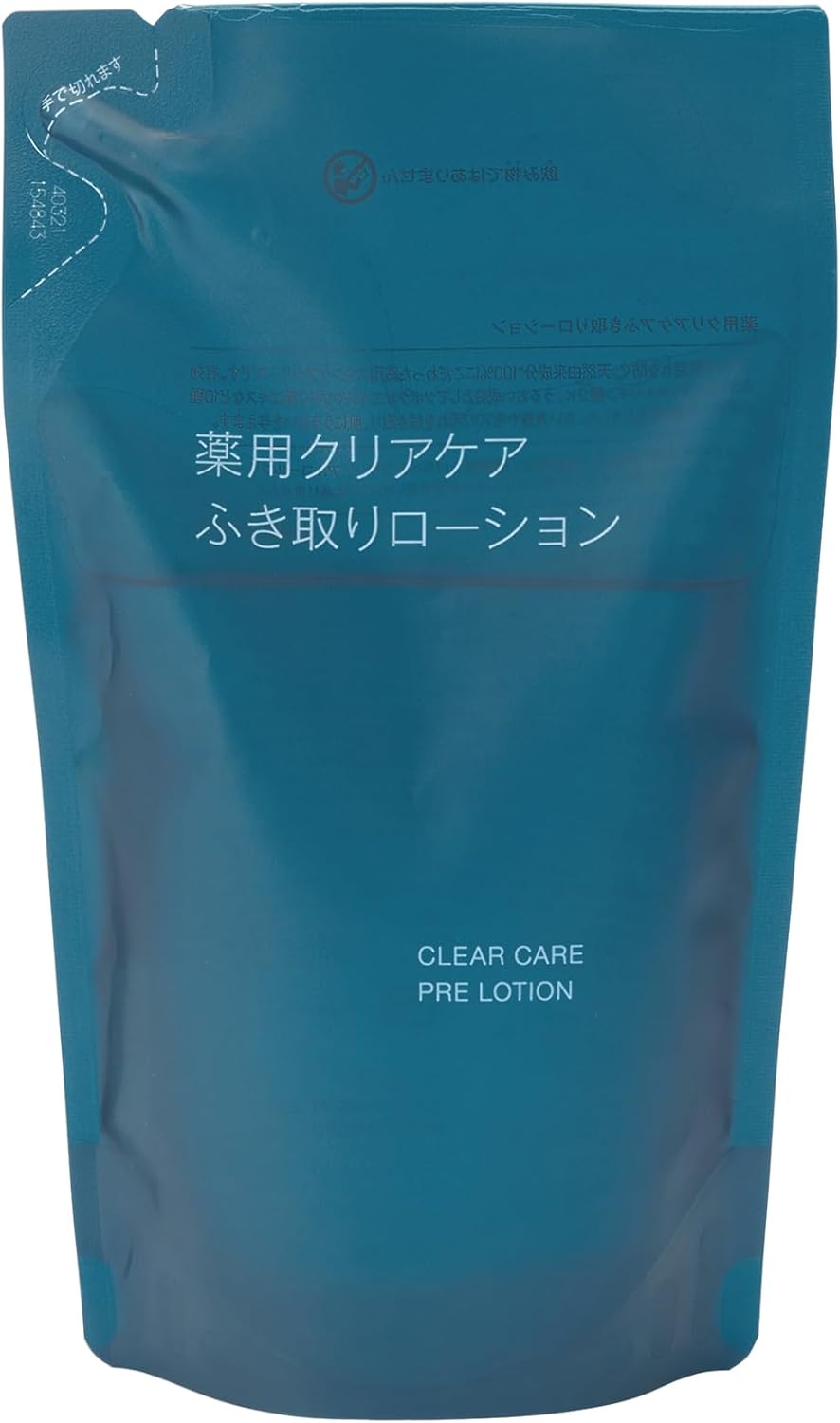 Muji OAQ13A4S 83924409 Medicated Clear Care Wiping Lotion (Refill), 9.1 fl oz (270 ml)