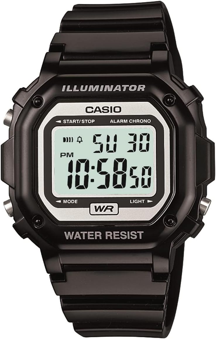 CASIO Standard Black x White F-108WHC-1AJF Men's
