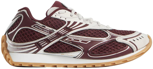 BOTTEGA VENETA 'BAROLO/SILVER' ORBIT SNEAKERS