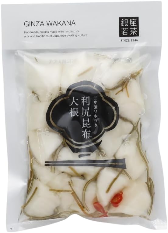 (Refrigerated) Ginza Young Vegetable Kelp Radish, 5.3 oz (150 g)