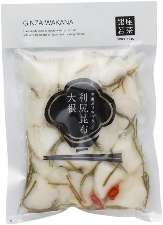 (Refrigerated) Ginza Young Vegetable Kelp Radish, 5.3 oz (150 g)