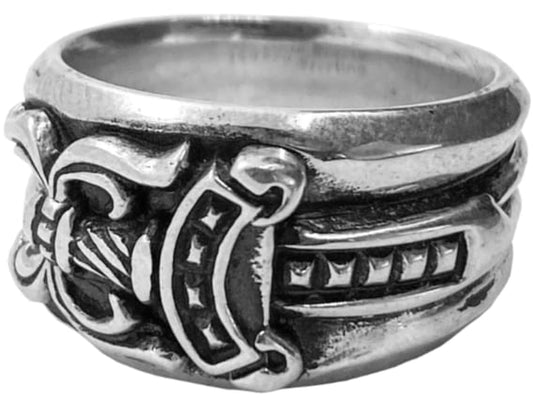 CHROME HEARTS 'DAGGER' SILVER RING
