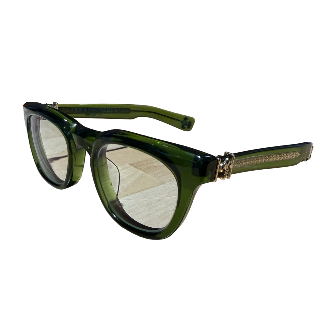CHROME HEARTS 'PENETRANUS REX' GREEN GLASSES