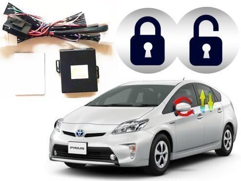 Enlarge Shoji Auto Door Lock + Mirror Storage Kit + Auto Power Window Toyota 7-1