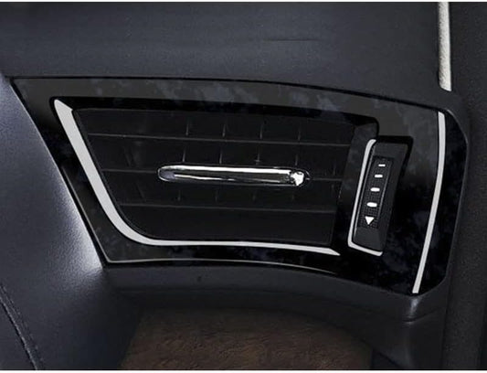 AL-QCFKT1 Toyota Alphard Vellfire 30 Series Front Air Conditioner Cover Front Air Conditioner Duct Ring Interior Panel Interior Parts ABS Resin 2P ALPHARD VELLFIRE Early Late