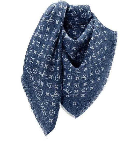 LOUIS VUITTON My Daily Denim Shawl - Image 1