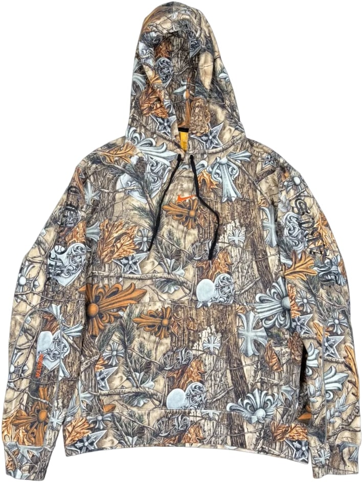 CHROME HEARTS × DRAKE 'CAMO' NOCTA HOODIE
