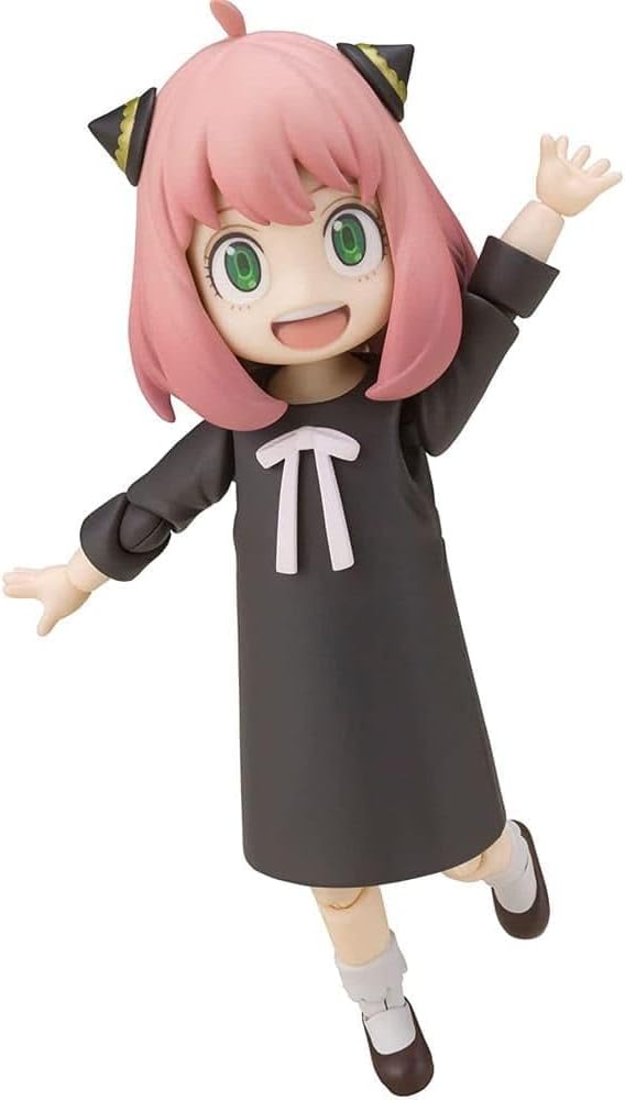 BANDAI SPIRITS S.H. Figuarts SPY x FAMILY Anya Forger Approx. 3.1 inches (80 mm), ABS & PVC Pre-painted Action Figure