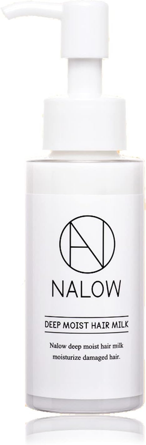 NALOW Hair Milk, Non-Rinsing Treatment, 2.8 fl oz (80 ml) [Evolution of Hair Oil for Moist and Shiny Hair] (Deep Moist)