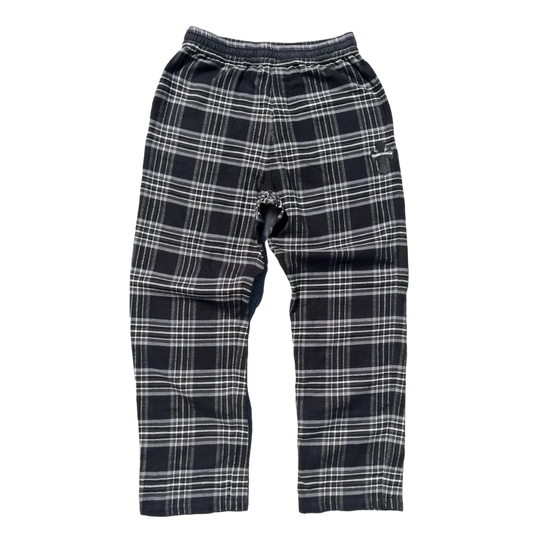 CHROME HEARTS 'AFTER SCHOOL' PLAID FLANNEL PANTS