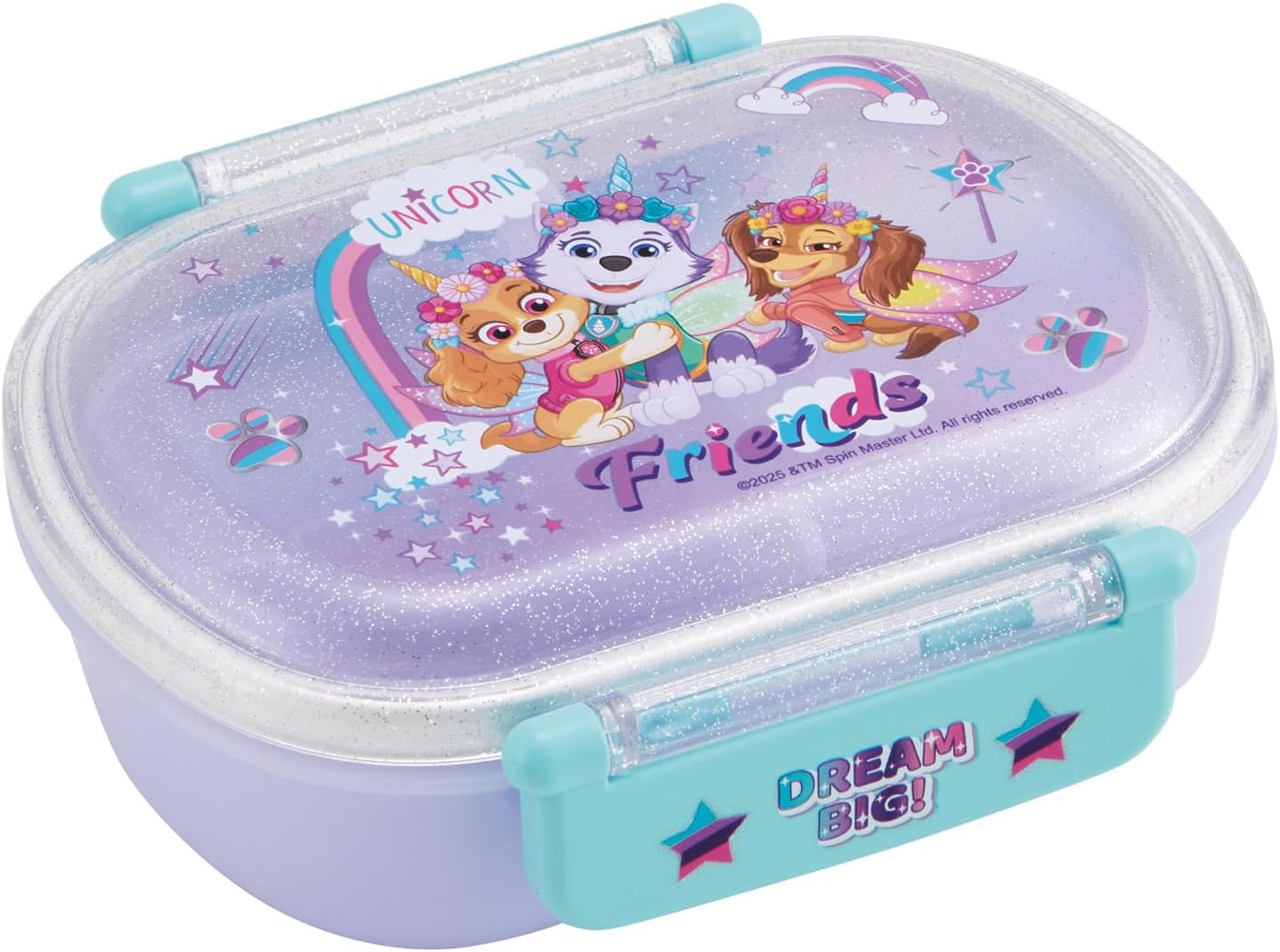 Skater Kids' Lunch Box 360ml Made in Japan Paw Patrol Unicorn for Girls QAF2BA-A