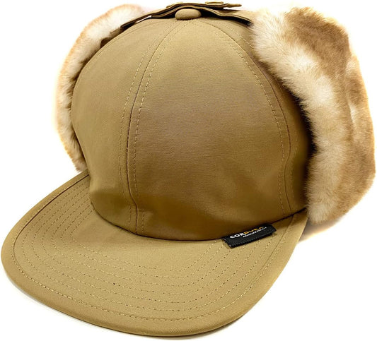Basic Ench Cordura 60/40 Flap Cap, Cordura, Made in Japan, Earmuffs, Hat, Antibacterial, Deodorant, Women's, Men's, One Size Fits Most